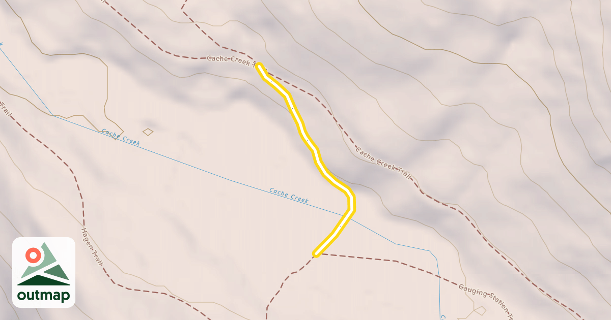 Map of Serengeti Trail