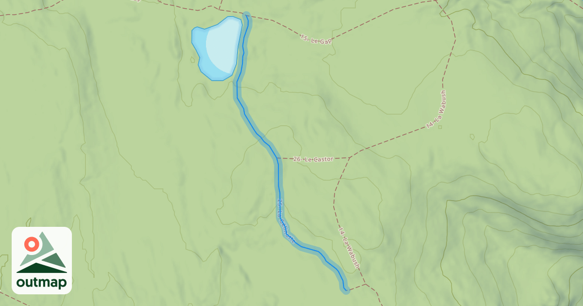 Map of 25- La Gélinotte