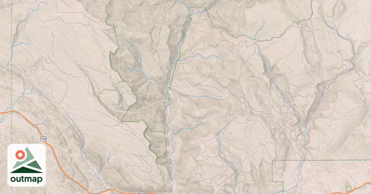 Map of FIRST FORK