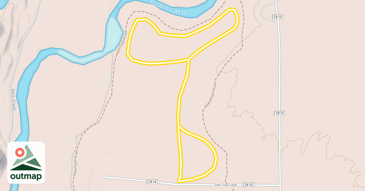 Map of Van Tuyl Nordic