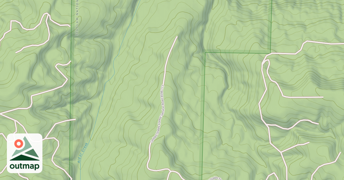 Map of ALDER RIDGE