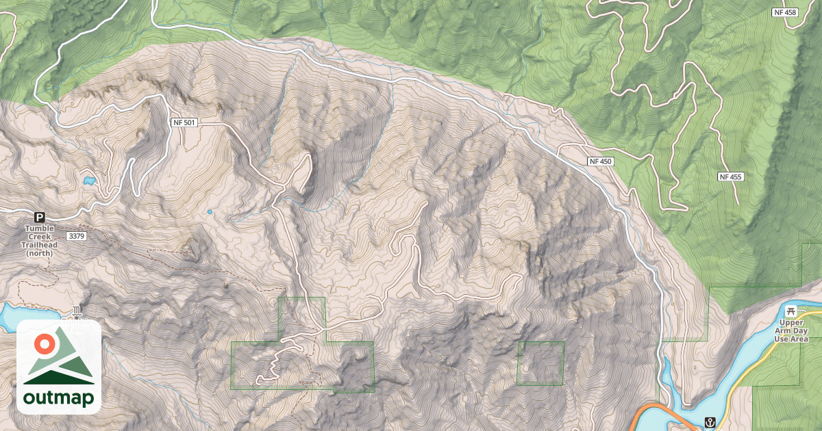 Map of FRENCH CREEK ROAD