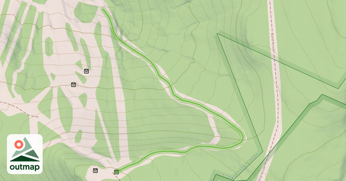 Map of Timber Trail