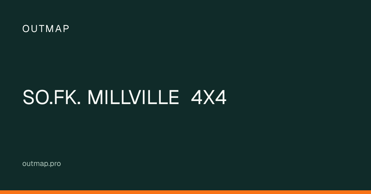 Map of SO.FK. MILLVILLE 4X4