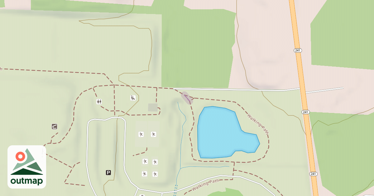 Map of Walking Path