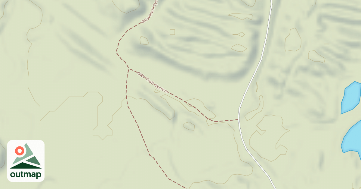 Map of Orv Trail System