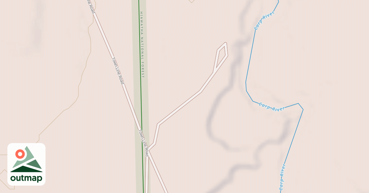 Map of ROCK RAPIDS SPUR B