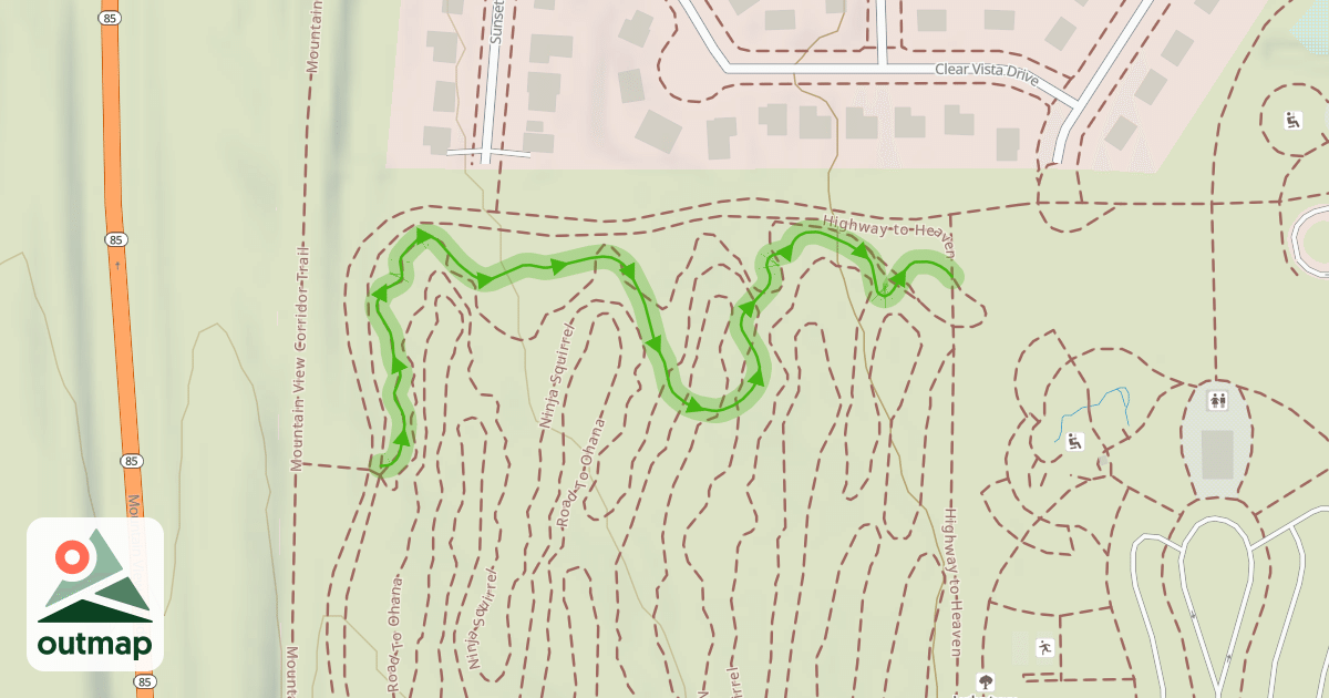 Map of Rainbow Raod