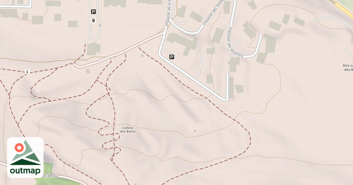 Map of Les P'tits Lugeurs