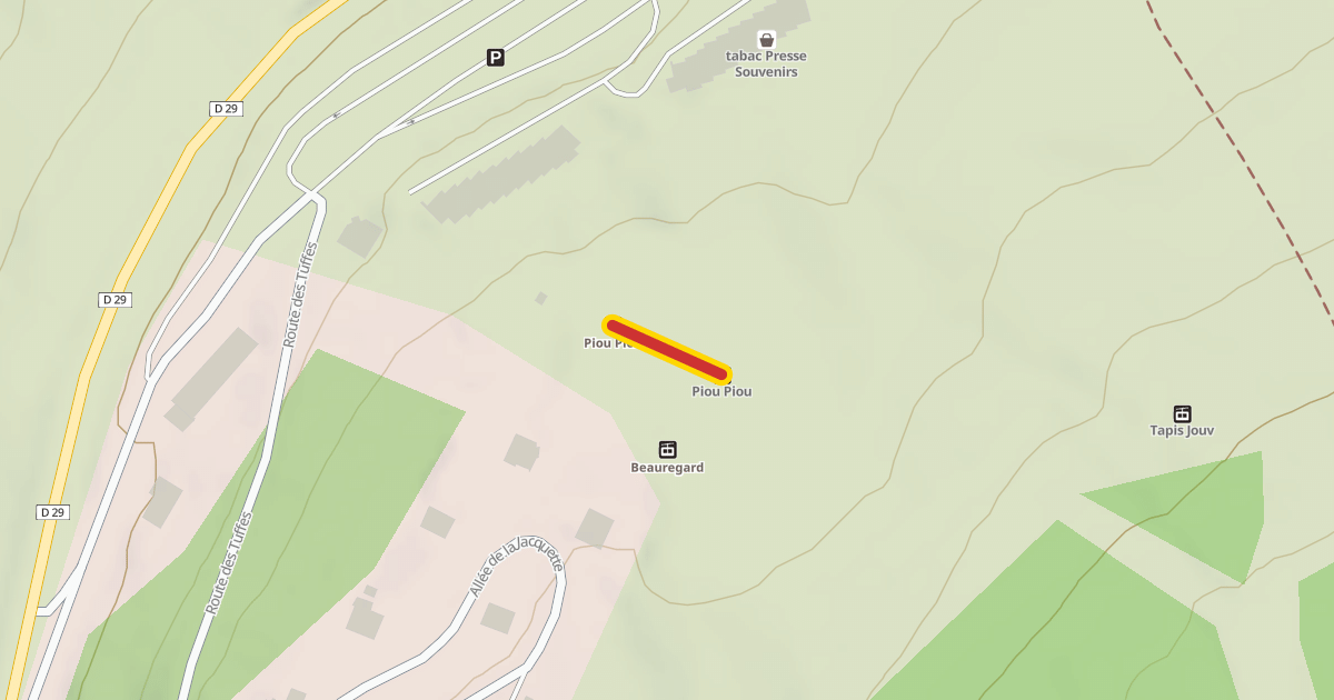 Map preview of Piou Piou