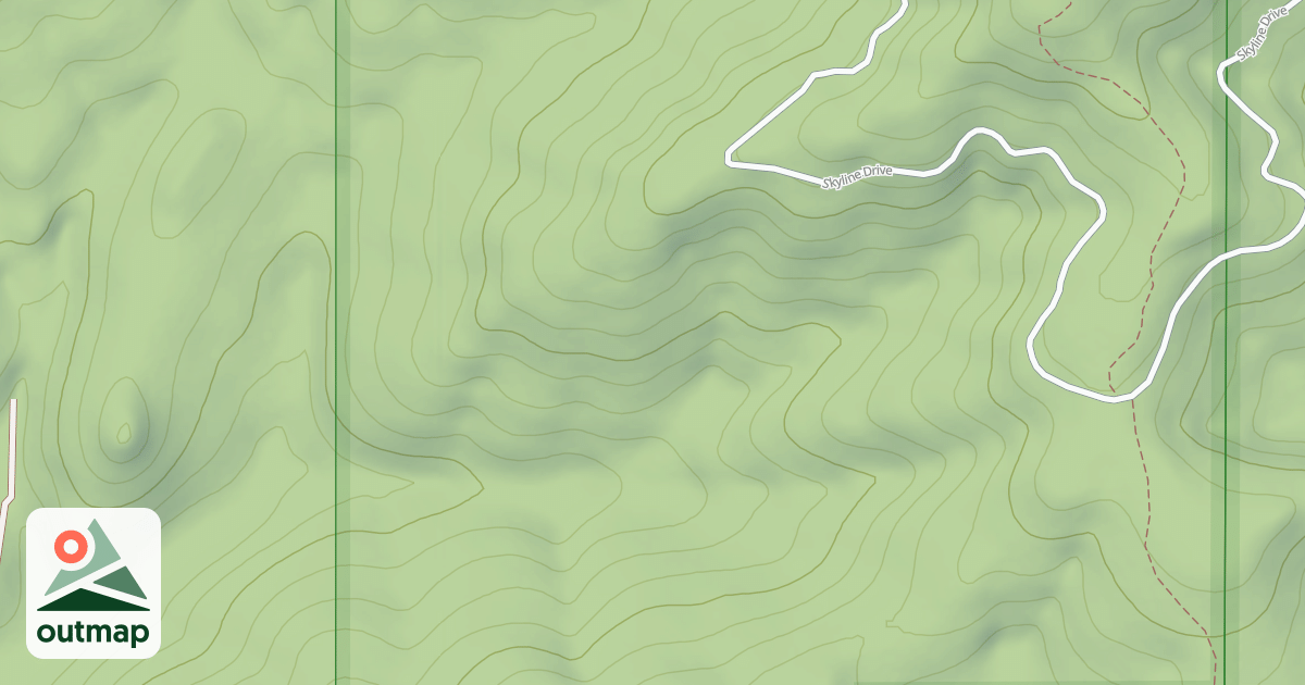 Map of LOWER FORK