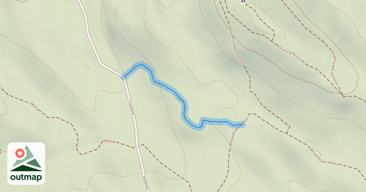 Map of Cryptogamic
