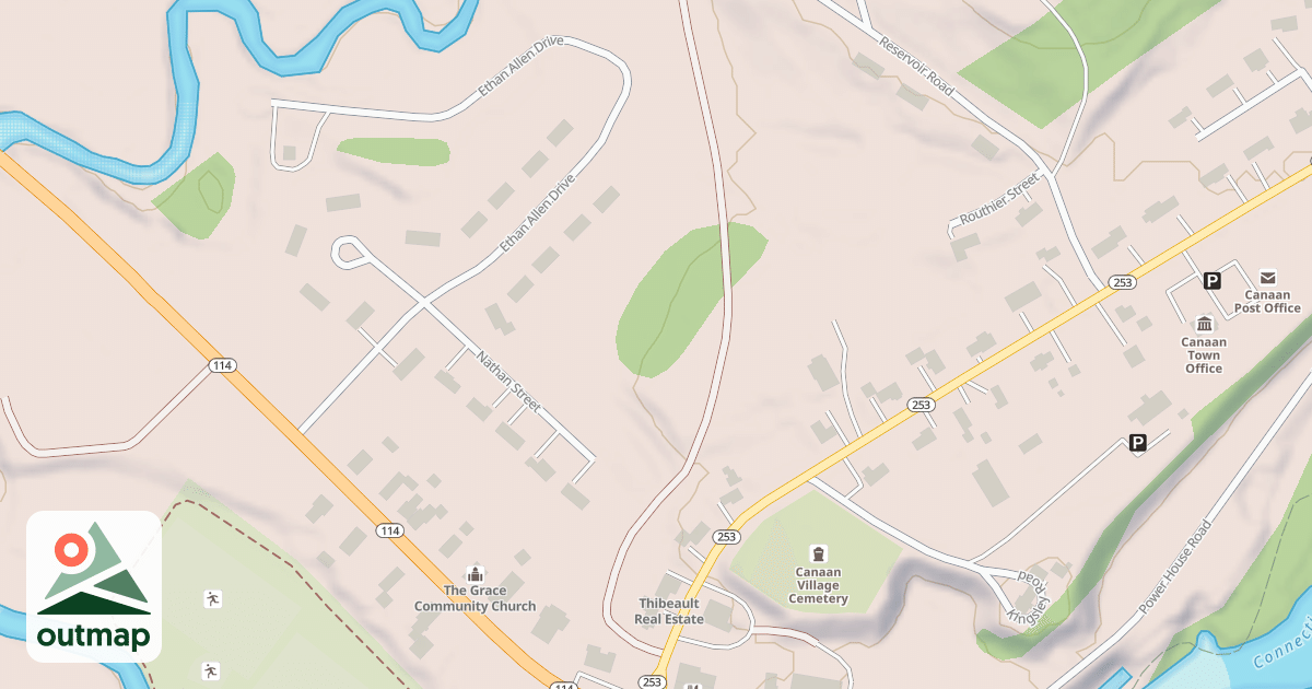 Map of 96 F