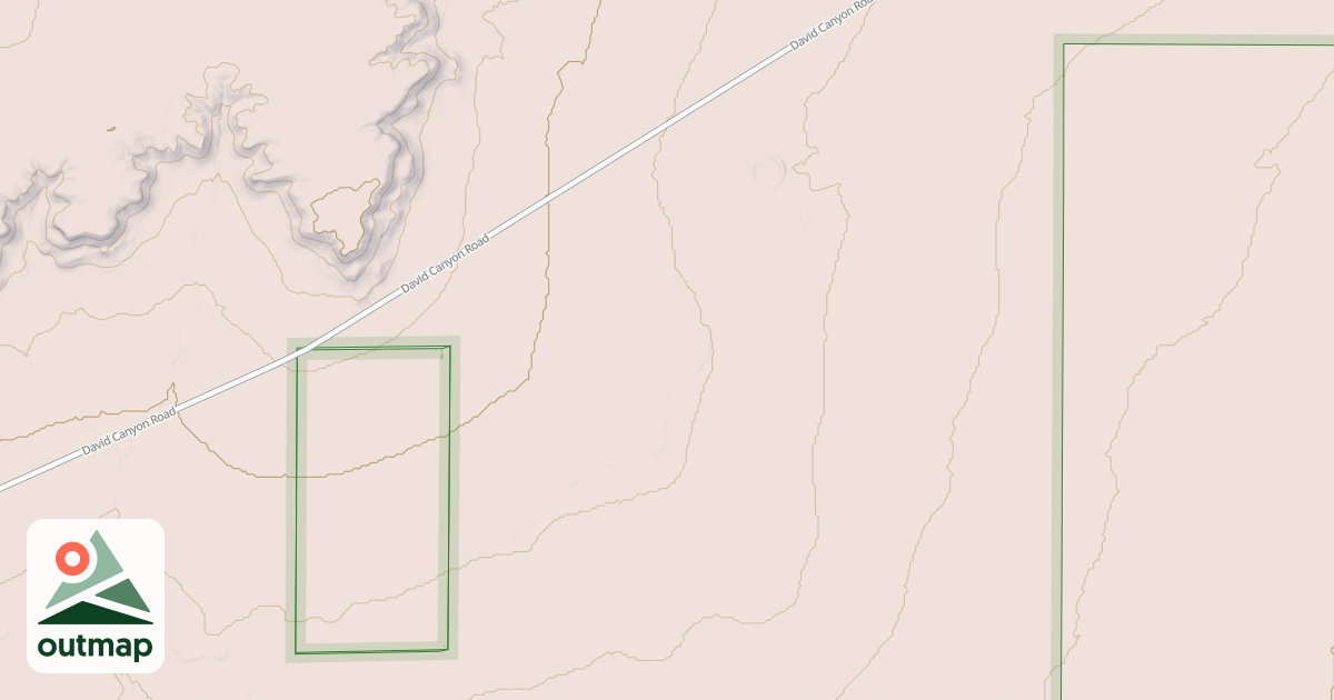 Map of DAVID CANYON K