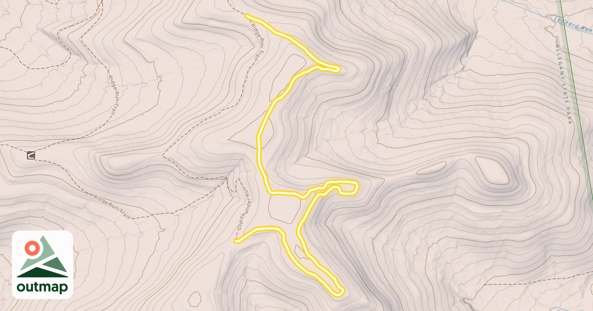 Map of Old Thunder Run