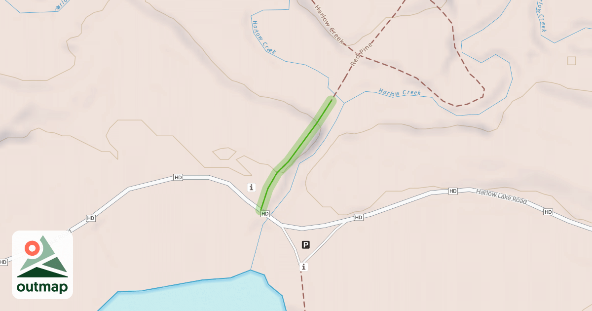 Map of Red Pine