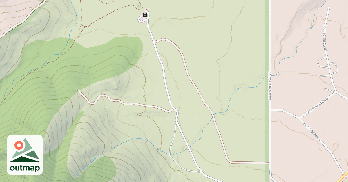 Map of BROWN CANYON RANCH EXTENSION