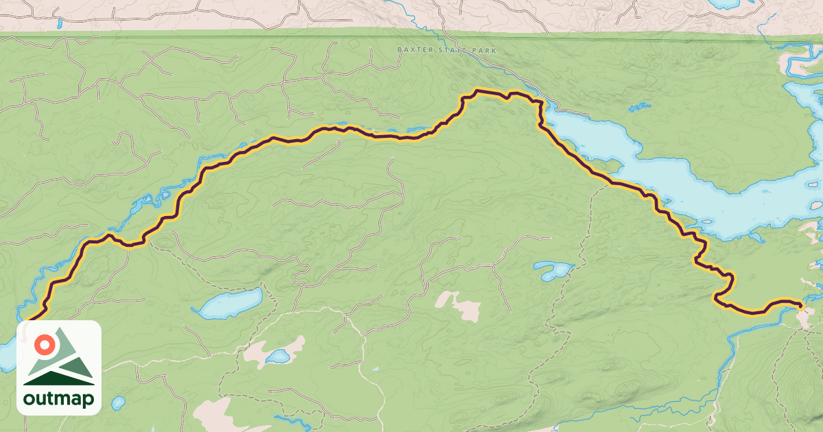 Map of Freezeout Trail