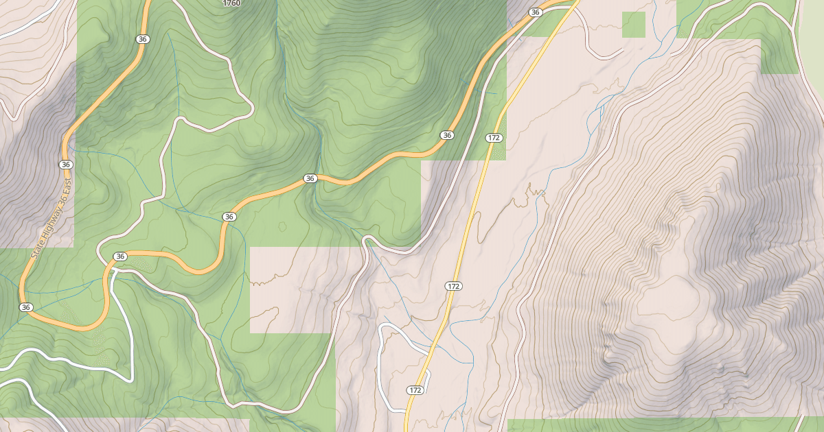 Map preview of LIT ROUND VALLEY LOOP