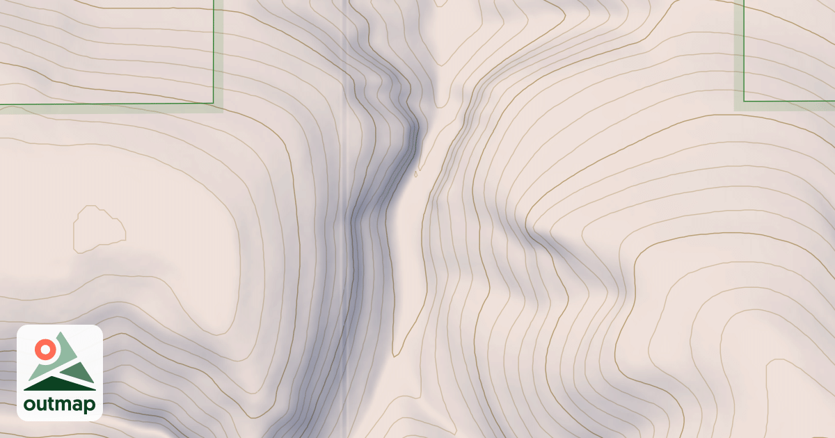 Map of Buffalo Canyon