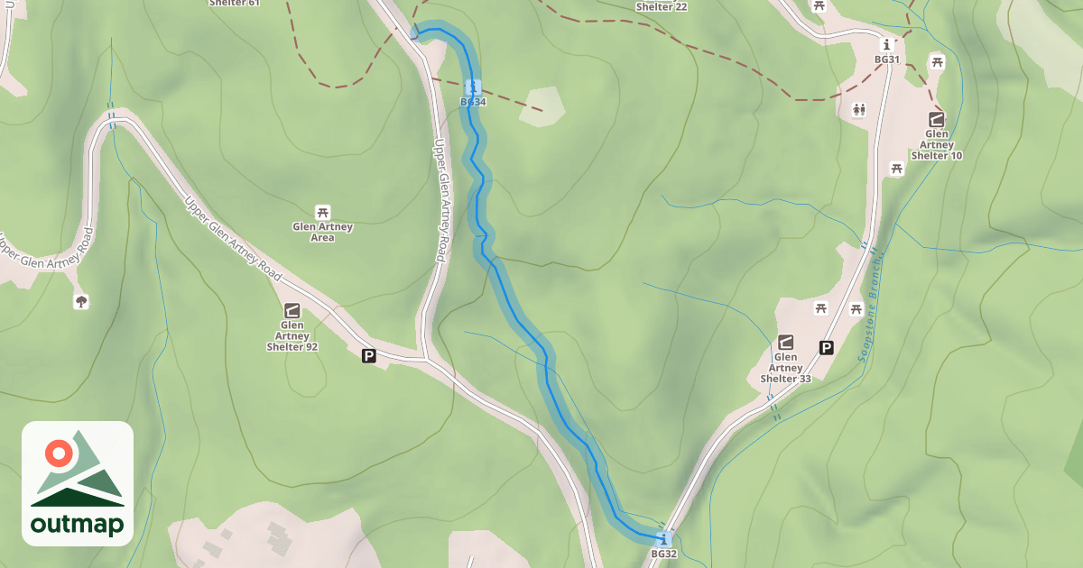 Map of Soapstone Trail