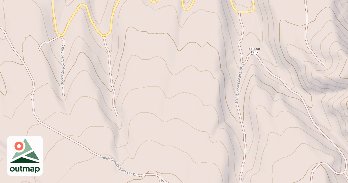 Map of USFS Motor Vehicle Use Map Roads {77C59C46-F38B-46E0-AD4B-7C770152C4A0}