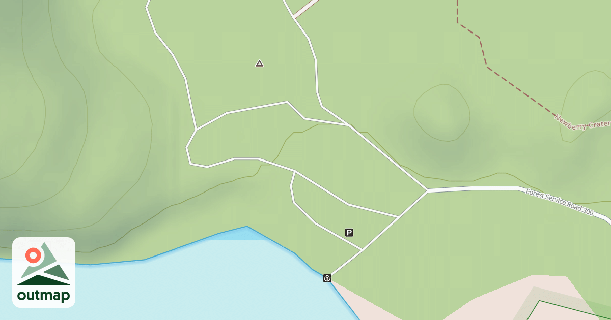 Map of CINDER HILL C.G LOOP