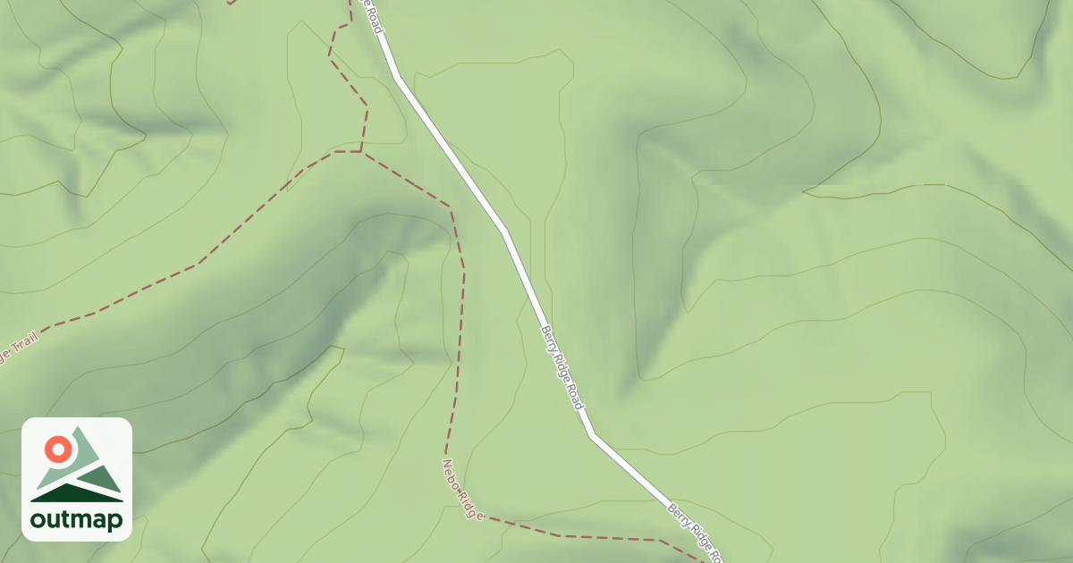 Map of USFS Motor Vehicle Use Map Roads {60859CAD-C5FD-46D2-9F72-157A1DE29920}