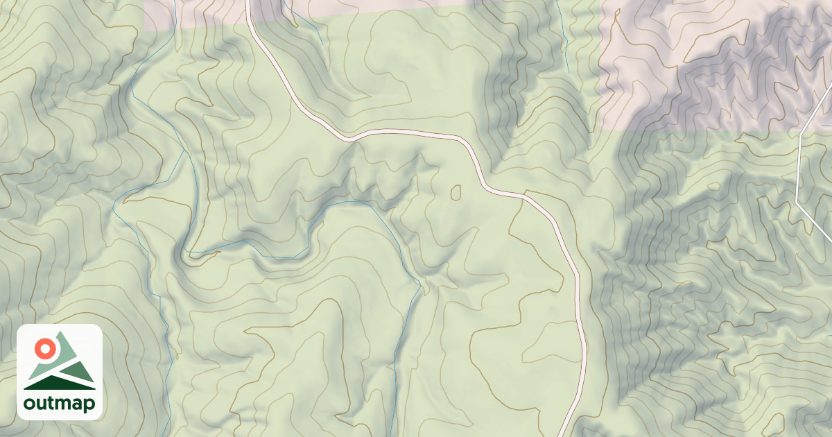 Map of 16049: Temblor Ridge