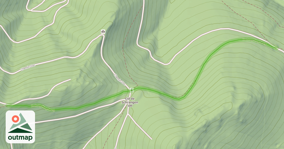 Map of Hohrupfkopfweg