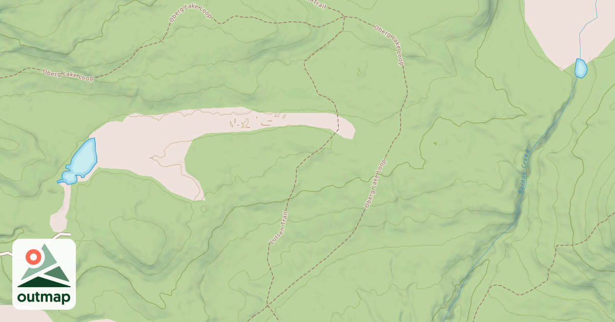 Map of Eagle Snowmobile Trail