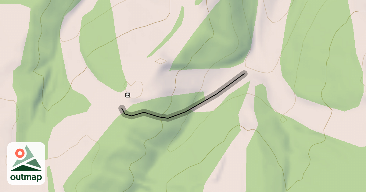 Map of Cedar Fork