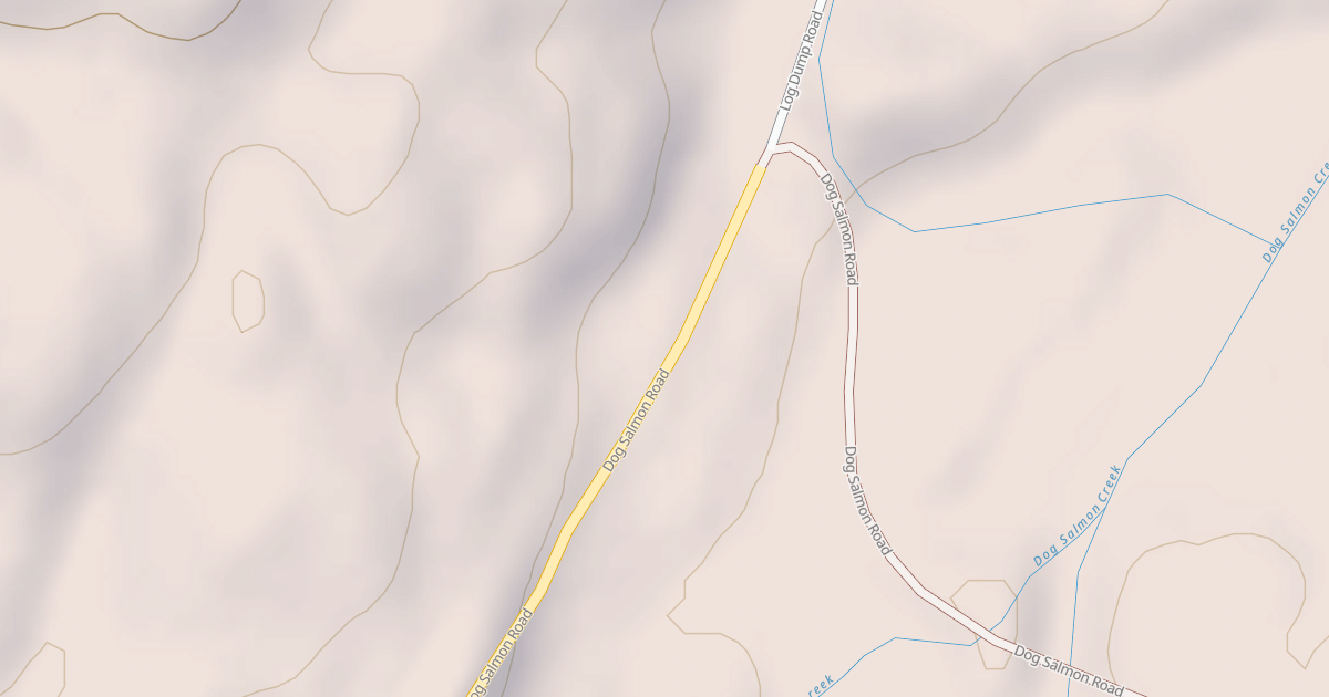 Map preview of DOG SALMON