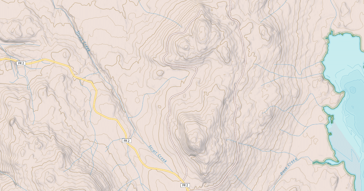Map preview of DUCK CREEK LOOP 2000820