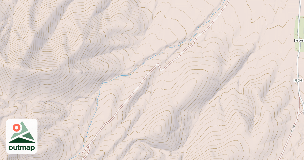 Map of DUTCH CREEK