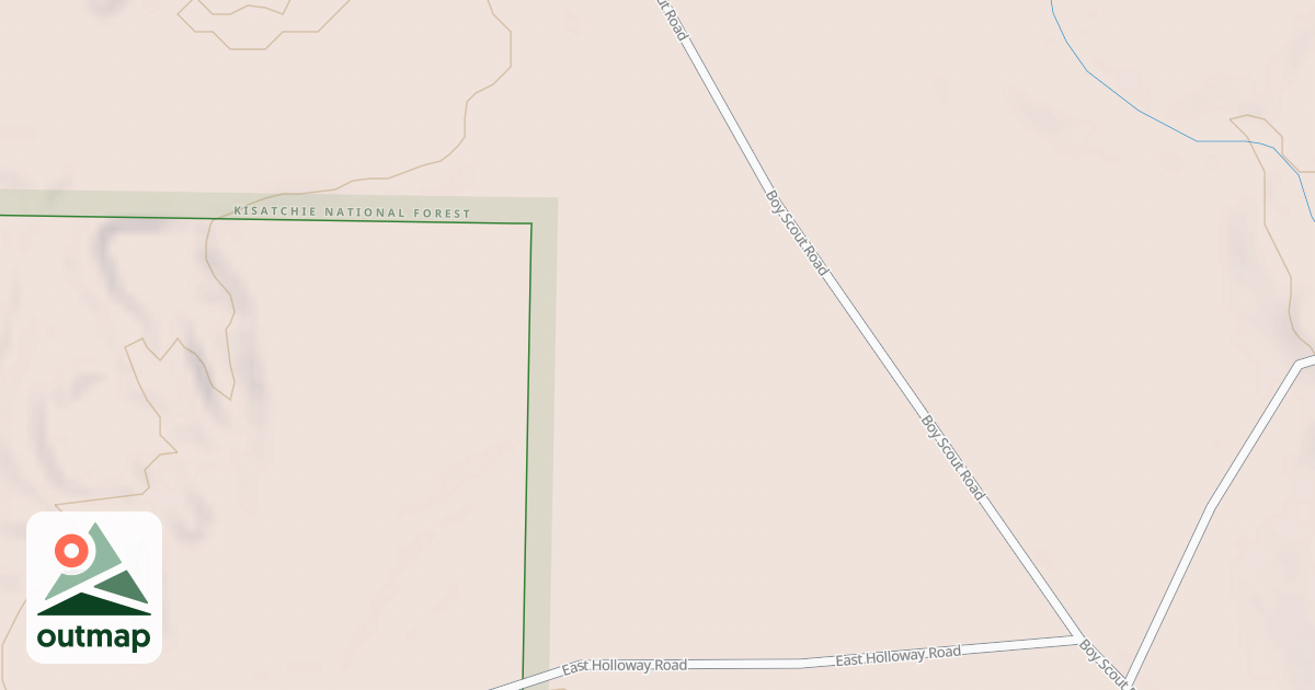 Map of USFS National Forest System Roads {16FBB708-D1A3-4CDF-8DE1-FB4CDB99A5A1}
