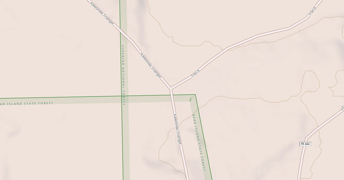 Map preview of Kawishiwi Triangle Crocket Lk