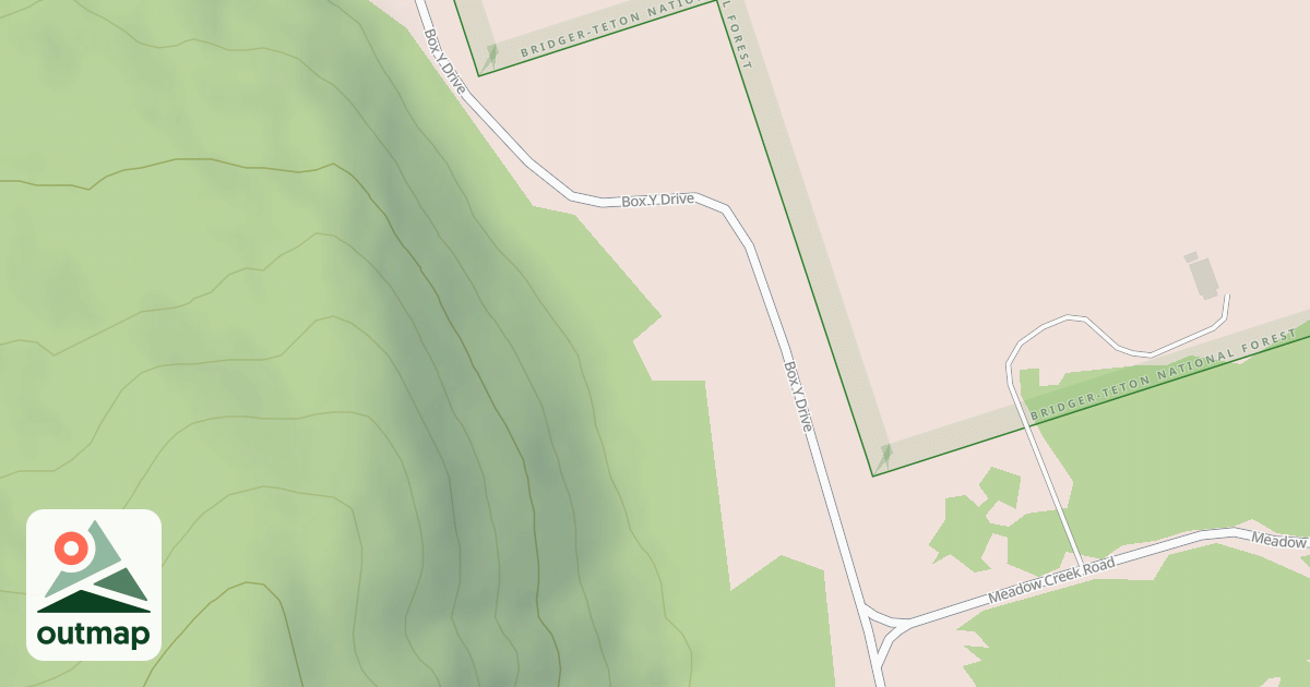 Map of BOX Y