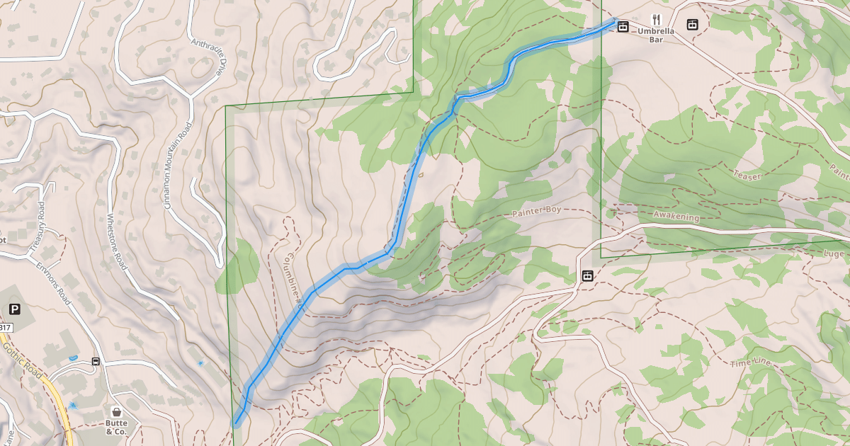 Map preview of Columbine Hill