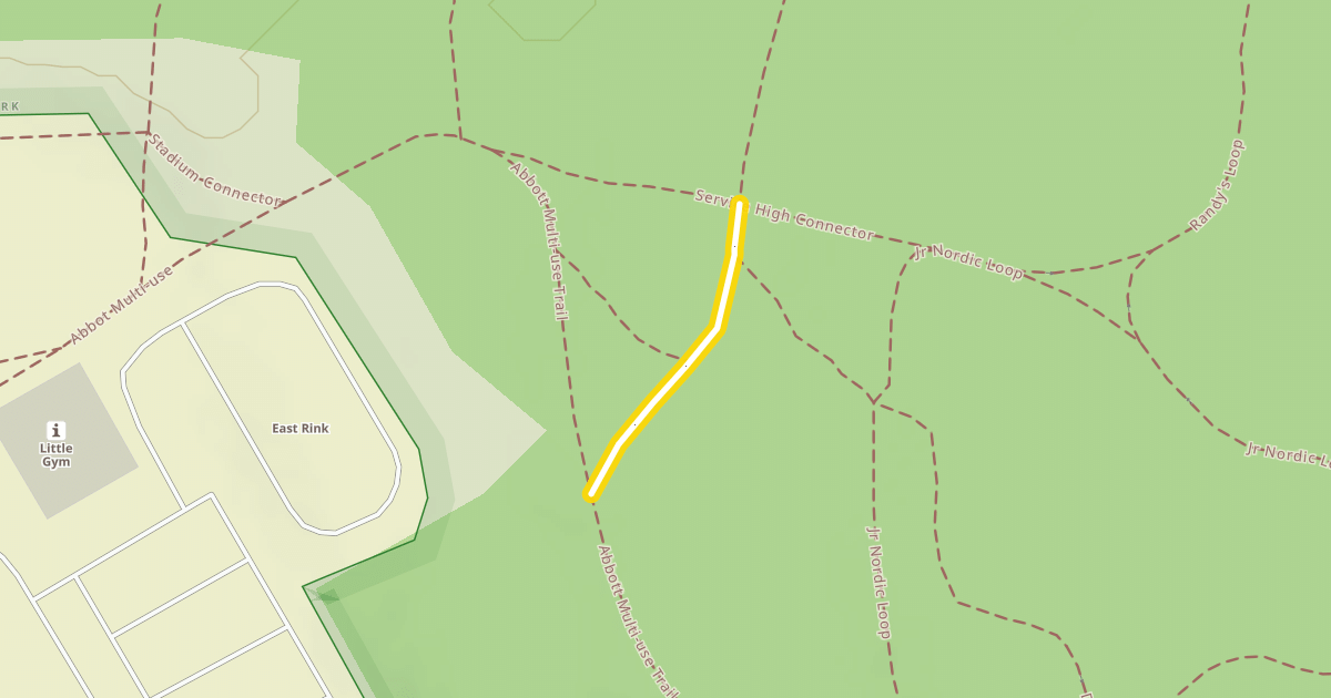 Map preview of Homestead Trail