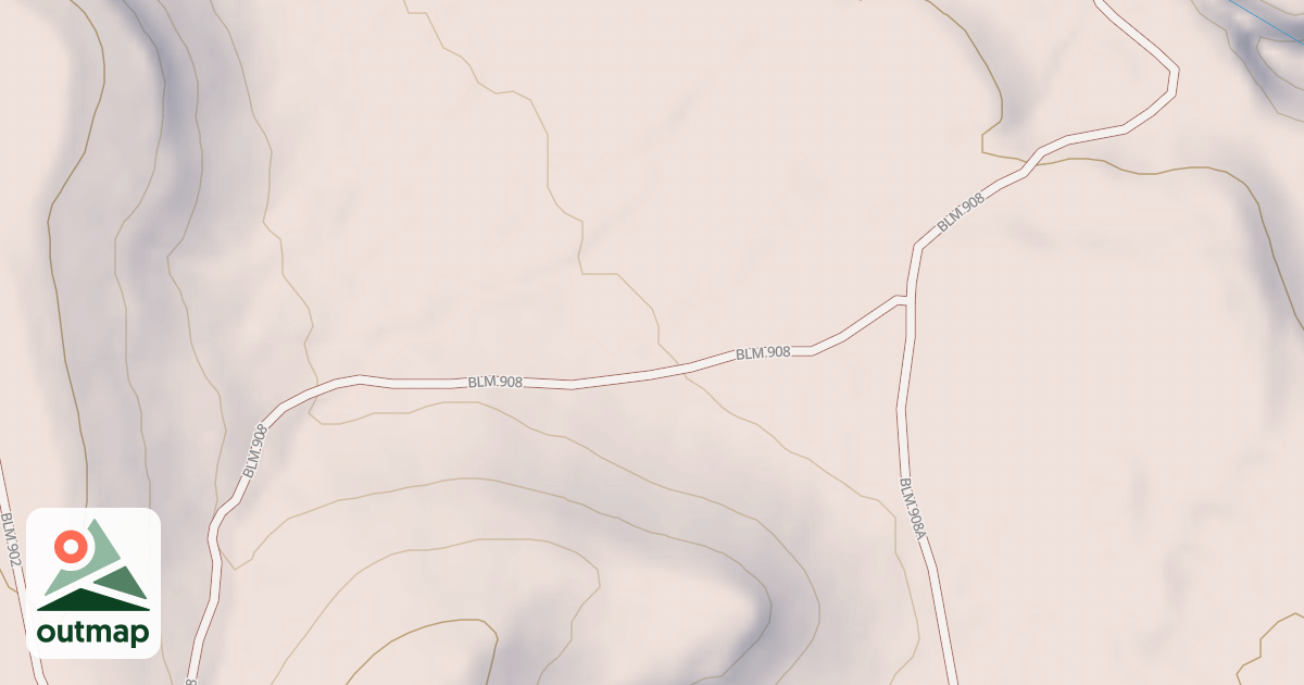 Map of BLM National GTLF Public Motorized Roads d1c2829c-c207-4006-97ab-1a645fd9c18e