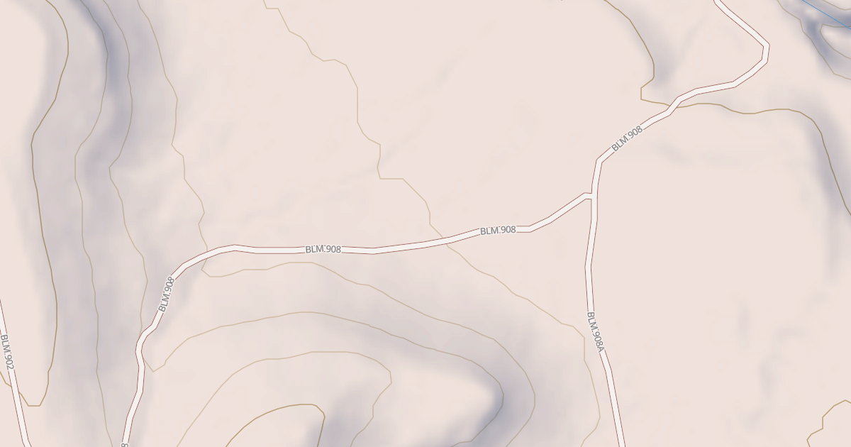 Map preview of BLM National GTLF Public Motorized Roads d1c2829c-c207-4006-97ab-1a645fd9c18e