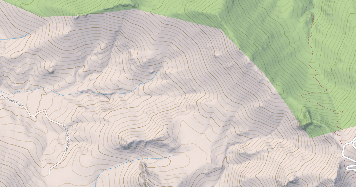 Map preview of BIXLER SADDLE
