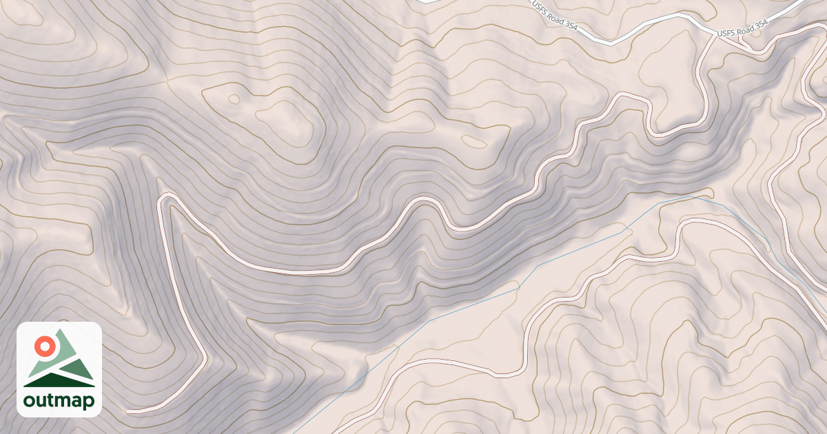 Map of USFS National Forest System Roads {6F29BBE8-2450-4D1A-855E-306A2174A4D7}