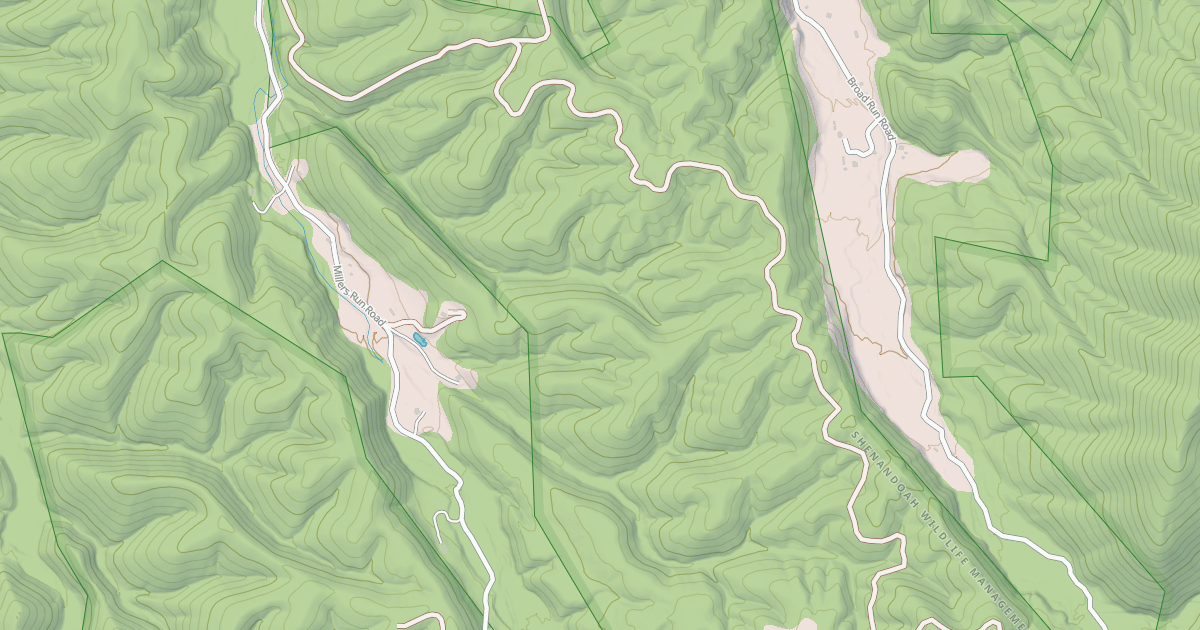 Map preview of MILLER RUN