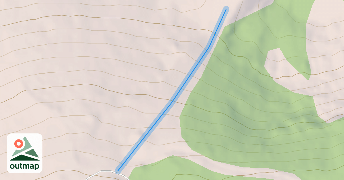 Map of Upper Sleighride