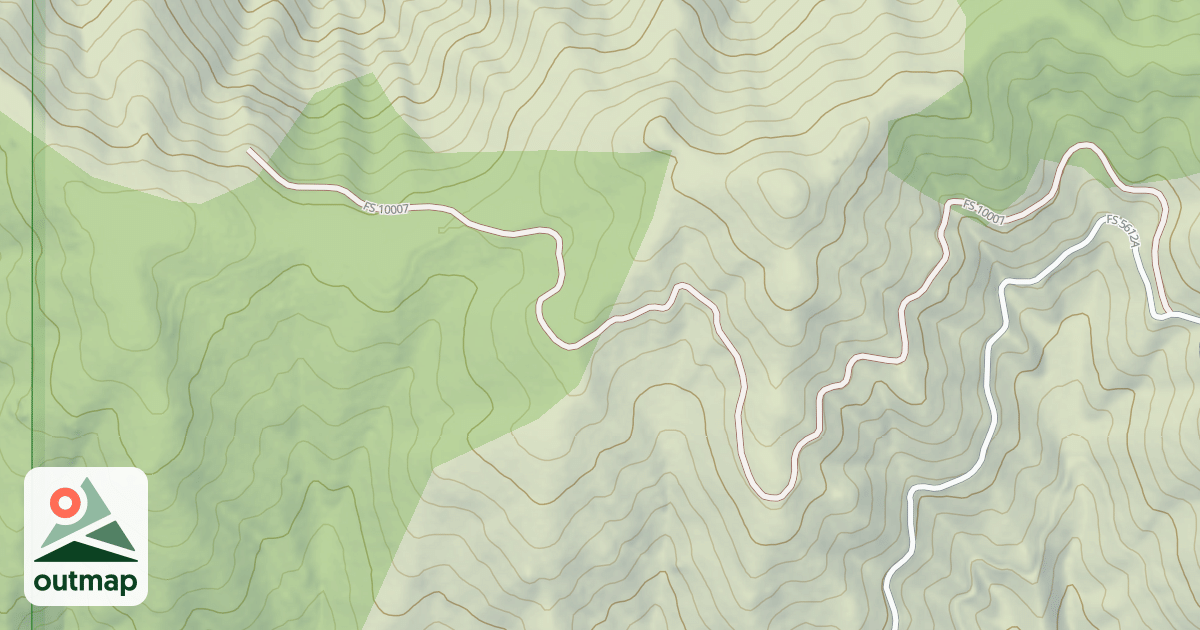 Map of (FDR) BENSON CREEK