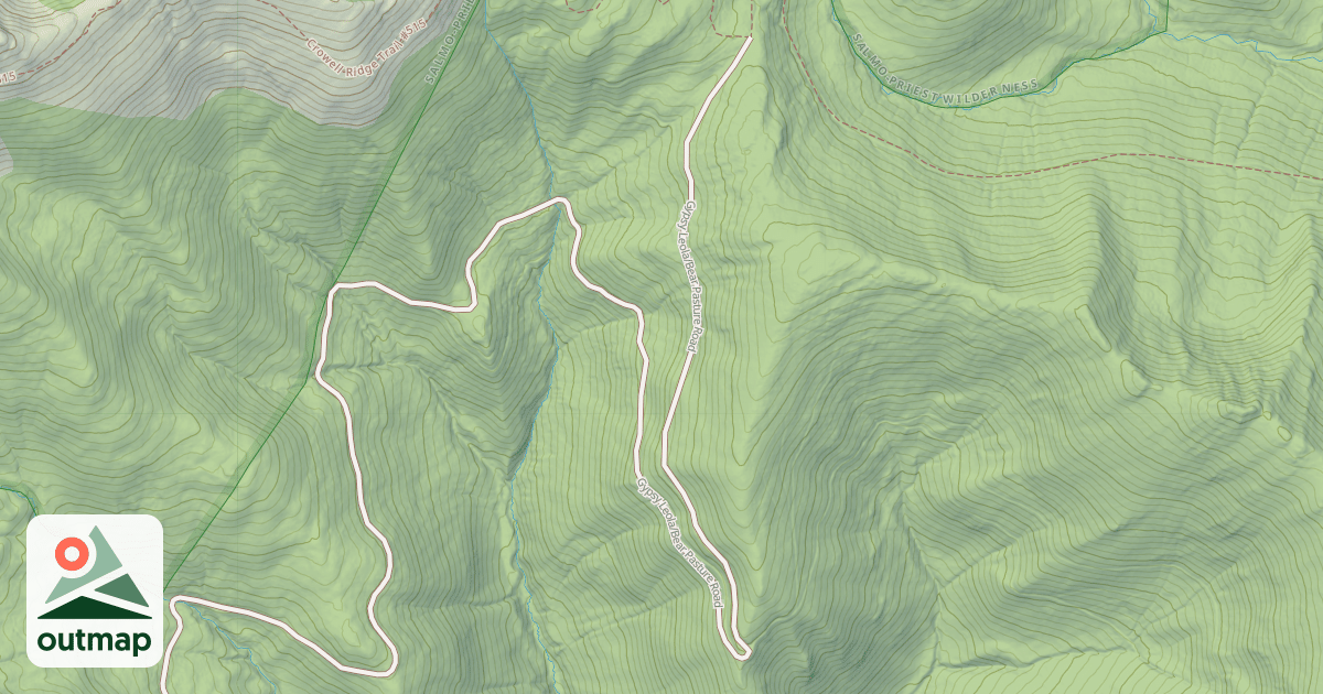 Map of GYPSY LEOLA/BEAR PASTURE
