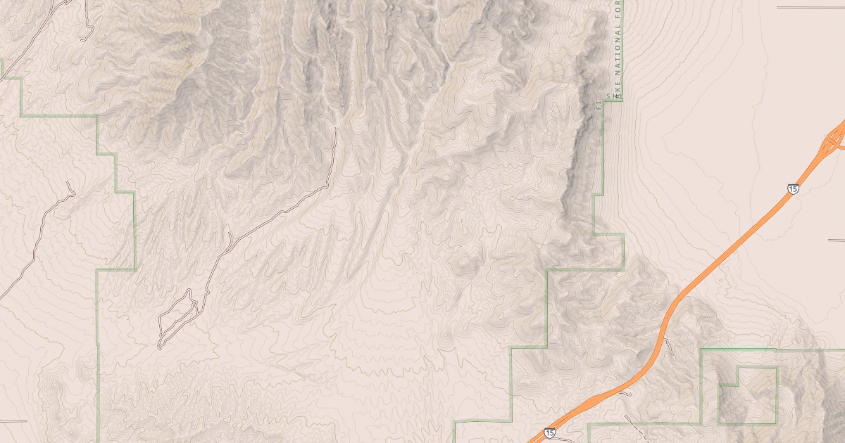 Map preview of EAST FORK