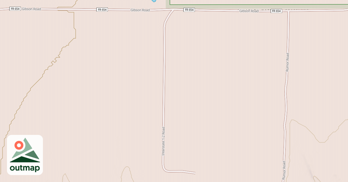 Map of INTERSTATE 1-2